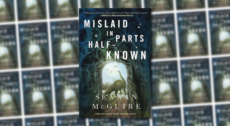 Book review: cover Mislaid in Parts Half-Known by Seanan McGuire