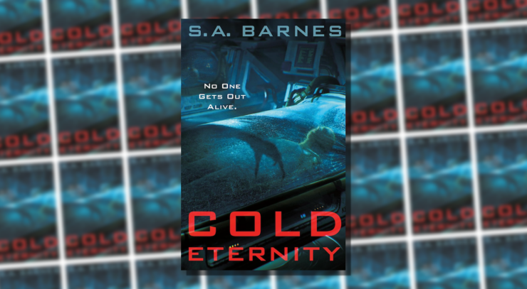 Cover of Cold Eternity by S.A. Barnes.